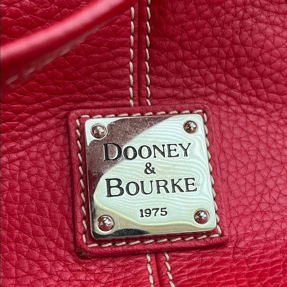 Dooney and Bourke Red Chiara Bag size medium - Picture 11 of 14